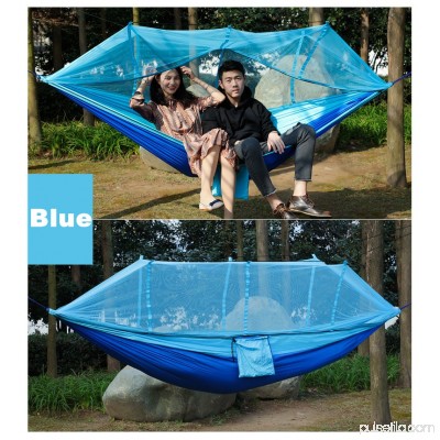 Travel Outdoor Camping Tent Portable Outdoor Camping Hammock Strength Sleeping Hanging Bed with Mosquito Net